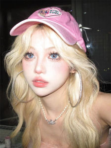 Barbie Style Big Hoop Earrings Womens Fashion Diamond Embedded Hot Girl Trend Alloy Geometric Pattern Silver Gold Plated