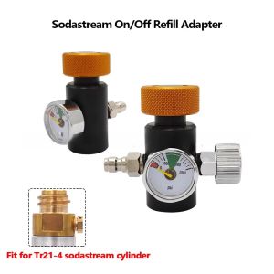 Quick Inflation SodaStream Bubble Water Maker Screw Thread Connector TR21-4 Home Kitchen Appliances Non-Branded Single Hole