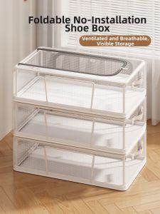 MUGG | Foldable Transparent Shoe Storage Box
