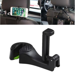OHHDEER Multi-function Car Hook Phone Holder Car Accessories Car Holder Hook Mobile Phone Holder