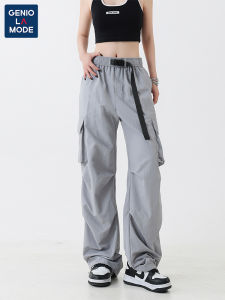 Geniolamode Mens Workwear Pants Summer American Outdoor Mountain Climbing Trousers Paratrooper Tactical Cargo Pants