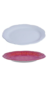 Dĩa phíp hoa tròn nhựa VIỆT NHẬT - Đựng trái cây đồ ăn vặt - 1151/2/3/4/5/6