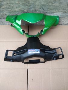 batok depan belakang yamaha vega zr hijau plus reflektor lampu depan vega zr hijau tebal