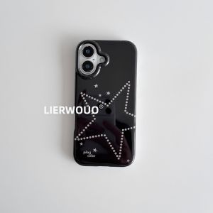 LIANGWU | Stylish Ins Star Pattern Protective Full Coverage Phone Case