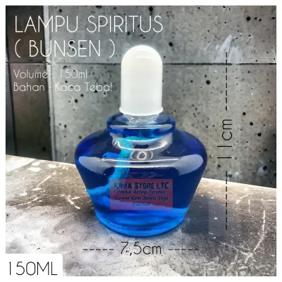 BUNSEN SPIRITUS 150ML / Lampu Spiritus 150ML / KOMPOR Spiritus ( KOMPOR CAMPING )