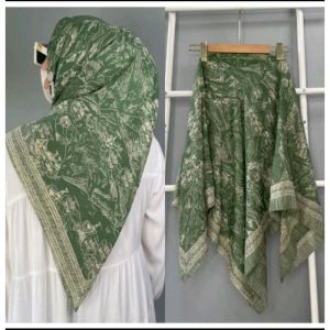 Kerudung segiempat voal lembut premium/jilbab square muslim cantik