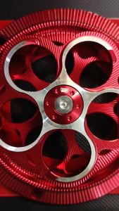 BREKET SPINNER RADIATOR NSB PLUS SPINNER AGV MODEL KEMBANG FULL CNC FREE BAUT PNP MOTOR VARIO-160/PCX-160 ATLANTIS