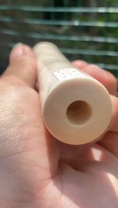 Pipa Gading Asli Lokal Panjang 14cm Model Bulat Tebal Super