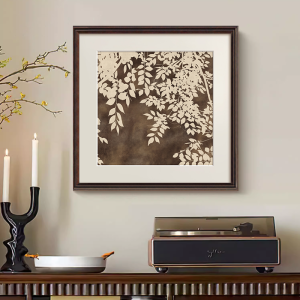 Retro French Bedroom Wall Art Decorative Painting Plant Life High-End Sensation Small Audience Modern Decorative Canvas