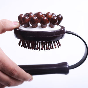 Peach Wood Massage Stick Back Massage Hammer Massage Hammer Knocking Hammer Health Care Meridian Meridian Pat Wooden Hammer Back Strap Massager