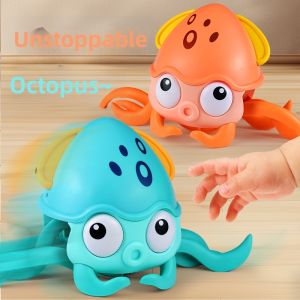 Electric Auto-escape Crawling Octopus Toy