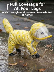 hipidog | Waterproof Pet Raincoat