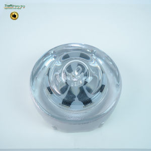 หมุดลูกแก้วสะท้อนแสง 360 องศา ไฟกระพริบ LED โซล่าเซลล์  กว้าง 11 CM. คุณภาพสูง มีราคาส่ง รง.