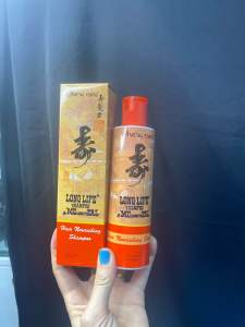 METAL FORTIS Shampo Metal 200 / 100 / 60 ML Hair Nourishing Long Life Shampoo Pembersih Dan Penumbuh Rambut MET Orange