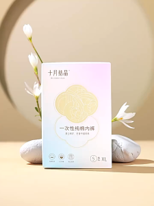 BE A BETTER MOM Disposable Cotton Underwear 5PCS Cotton Panties Soft Smooth Pregnant Woman Travel