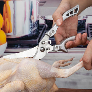 New Sharp Stainless Steel Kitchen Scissors
