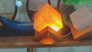 Malaysia Ready Stock Salt Lamp Himalayan Crystal Salt Lamp Dormitory E-Sports Desktop Atmosphere Creative Decoration Night Light Gift for Boys and Girls