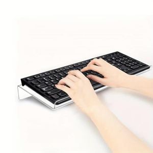 Tilted keyboard stand PC computer keyboard stand acrylic ergonomic keyboard lifter transparent keyboard tray stand ergonomic ke