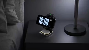 2025 New Wireless Charger 3-in-1 Fast Charging Station Stand Folding Holder fo iPhone 16 15 14 Pro Max Airpods Apple Watch