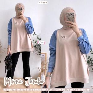 KIYOMI BLOUSE JUMBO LD 140 WANITA KEKINIAN