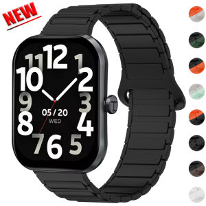 Magnetic Loop for For HAYLOU Solar 5 Ultra/Lite Bands Silicone Bracelet for Haylou Watch 2 Pro/Watch 4/R8 S8 S6 20mm 22mm strap