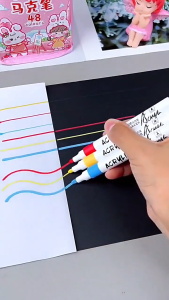 Spidol Sketsa One Tip Warna Warni Sketch Marker Acrylic Marker Akrilik Waterproof Set 24/36/48/60/80/120 Warna