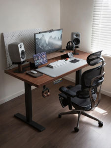 Electric Adjustable Wooden Desk