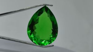 Natural Green Pakistan Peridot 45.90 Cts. Pear Cut Eye Clean Grade Loose Gemstone