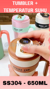 Portabel Tumbler Dengan Suhu Temperatur 500ml Bahan Stainless SUS 304