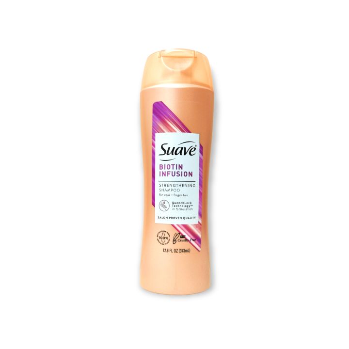 (USA) Suave Strengthening Shampoo. Biotin Infusion. 373 ml. | Lazada PH