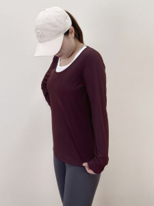 maytryit | Large Size Quick-Dry Running T-Shirt Long Sleeve