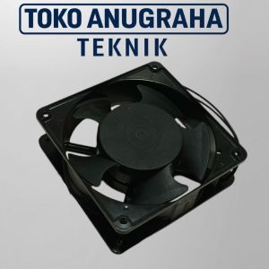 Kipas Fanel Fan AC 220V 0.012A 18W LA1238 12CM 12X12X38CM