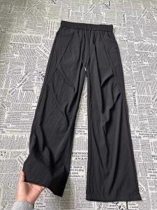 Quần Ống Đứng American Fold Dry Quick Men Summer Thin Breathable Dáng Rộng Hiphop Quần Ống Rộng Thon Gọn Ống Thẳng