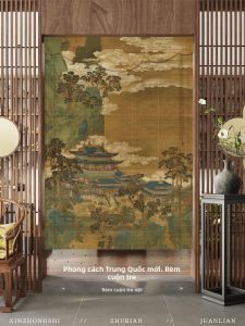JIAYOUYANZHI | Rèm Tre Cuốn Phong Cách triều Tống Đặt Hàng Theo Yêu Cầu