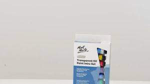 Mont Marte Oil Paint Intro Set Premium/ Transparent Oil Paint 8pc x 18ml