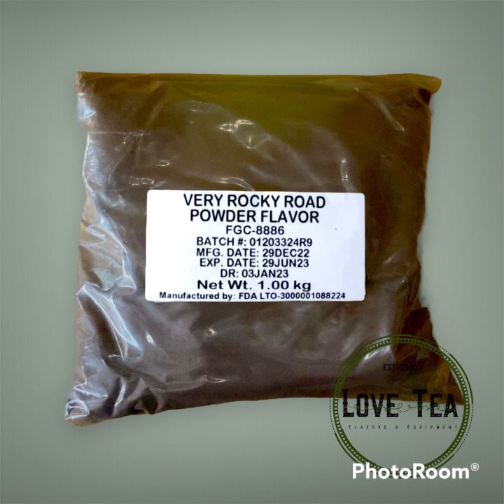 Primera Powder Rocky Road Flavor for Milk tea, Frappe and Shake 1Kg ...