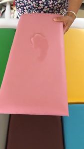 Anti-Collision Soft Pack 3D Wall Panel Self Adhesive PU Waterproof and Oilproof Wall Sticker Kids Bedroom Nursery Playroom Protective Wall Mat TV Wall Home Decor Wall Mat