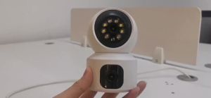 Camera CCTV Smart V380 WiFi HD 720P Memory Up To 64 GB Waterproof Sensor Gerak New IP Camera V380 Pro Dual Lensa 8MP Full HD CCTV Wireless | CCTV Kamera WIFI Kamera Outdoor CCTV Tahan Air HP Mendukung LAN jarak jauh Kamera Ganda