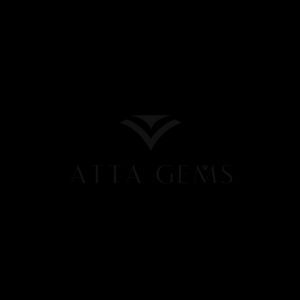 ATTAGEMS S925 Sliver Yellow Gold Plated Round Cut 0.5CT Moissanite Ring Diamond Engagement Rings For Women Wedding Jewelry Gift