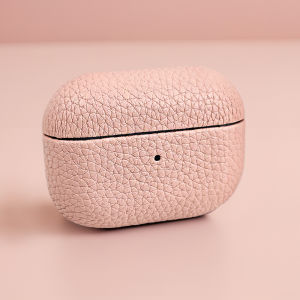 Full leather protective case For AirPods Pro3 wireless Bluetooth earphone case AirPods 4/pro/pro2 lychee pattern earphone case