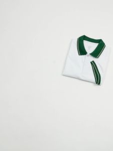 Áo thun polo nữ trắng viền vải Pique Cotton mắt chim mềm mịn thoáng mát không bai xù AVANO dáng Slimfit trẻ trung APL03