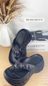 STOMPION Korean Sandals For Women Ladies Chunky Sandals Eva Outdoor Beach High Slippers Fashion