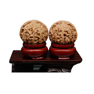 Natural Wenplay Walnut Full Grade Unrepaired Grain Pattern Four Story Tower Sharp Tip Playable Modern Woodwork Jewelry