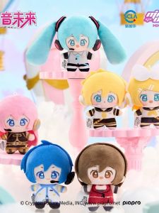 Minidoll Hatsune Miku Plush Doll Wow Toy Park Soft Stuffed Hanging Ornament Anime Cartoon Cosplay Collectible Model Toy