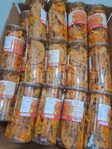 Cơm cháy mắm hành lắc khô gà 300gram