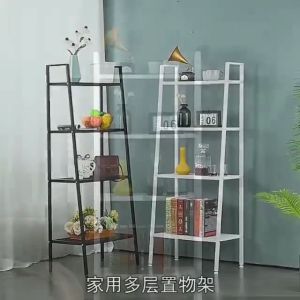 ❤Stock in SG❤4-Tier Trapezoid Storage Rack Flower Stand Shelf Rack Plant Rack Book Shelf Shelves Rack Storage Shelf Organizer Rack