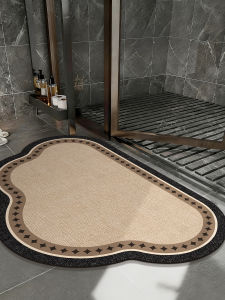 Water Absorbing Slip-resistant Silica Bathroom Mat