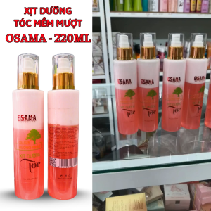 Xịt dưỡng giữ màu tóc nhuộm OSAMA 220ml Giúp nuôi dưỡng và giữ màu tóc nhuộm.