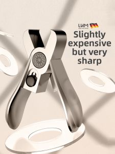 LHM | Wide Mouth Stainless Steel Nail Clippers Anti-splash