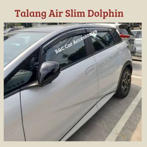 Talang Air Byd Dolphin Cetak Side Visor Slim Super Premium